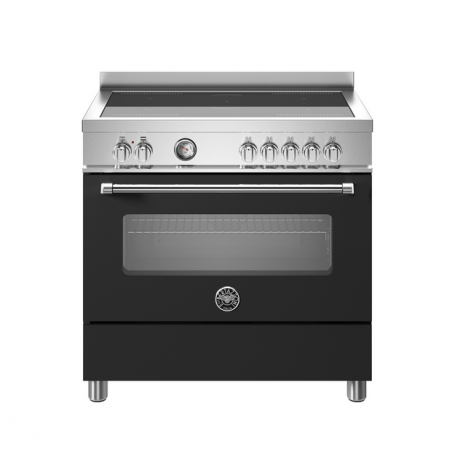 BERTAZZONI MAS95I1ENEC Κουζίνα Ηλεκτρική με Επαγωγικές Εστίες 90cm Μαύρο
